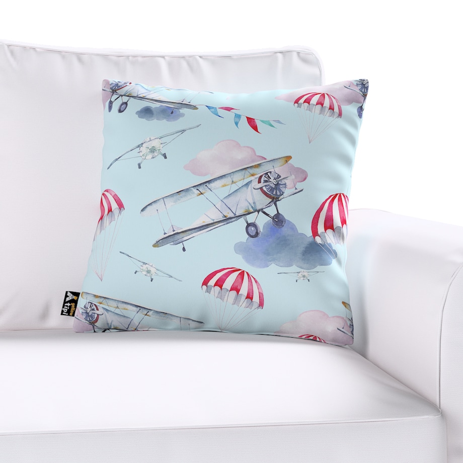 Poszewka Milly 60x60 niebiesko-różowy