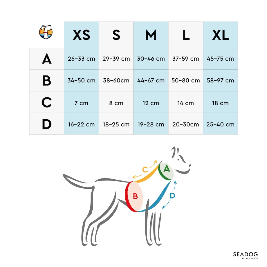 Zestaw: szelki guard, smycz i saszetka na kupoworki, rozmiar L