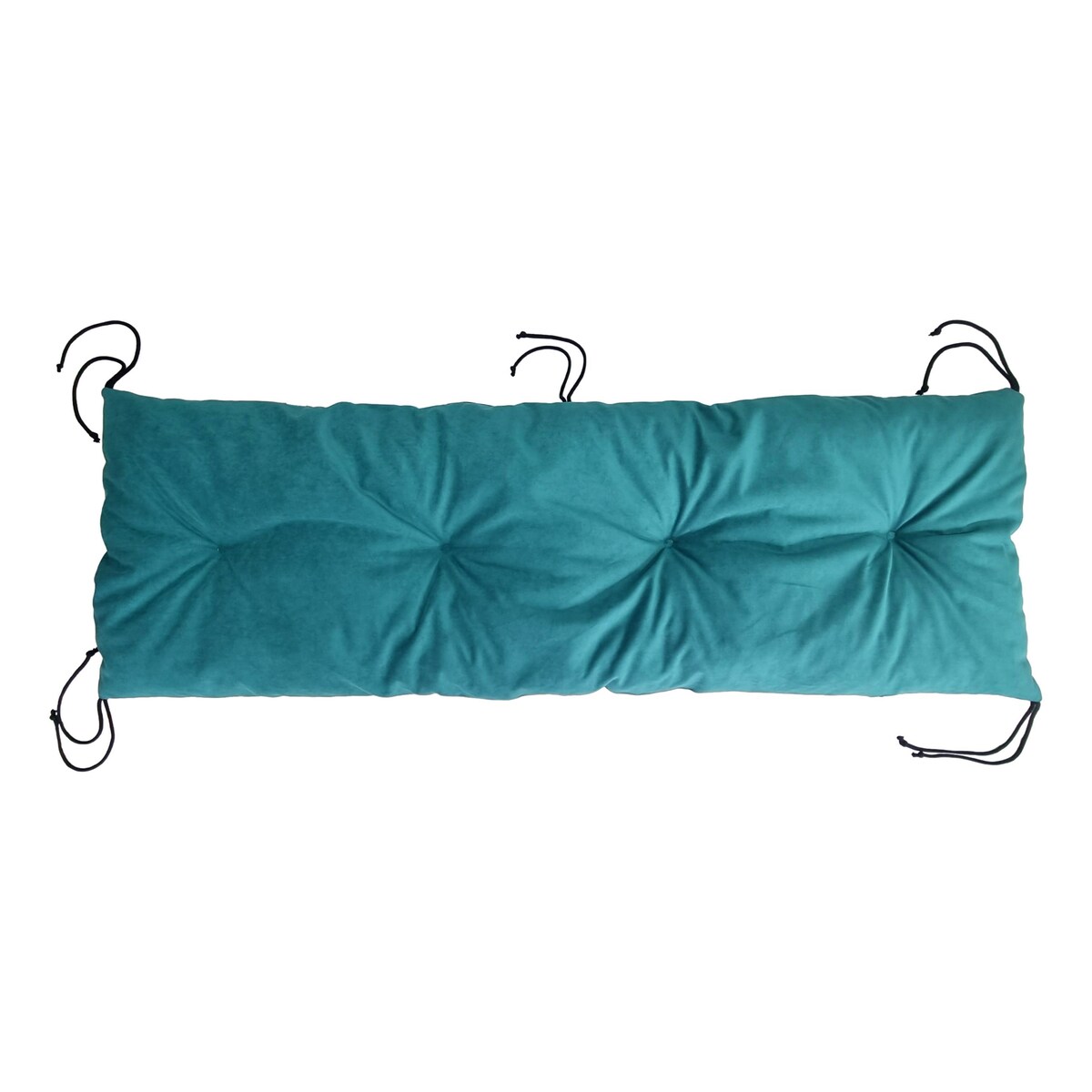 Poduszki na meble ogrodowe bez oparcia, 150x60 cm, Turkus