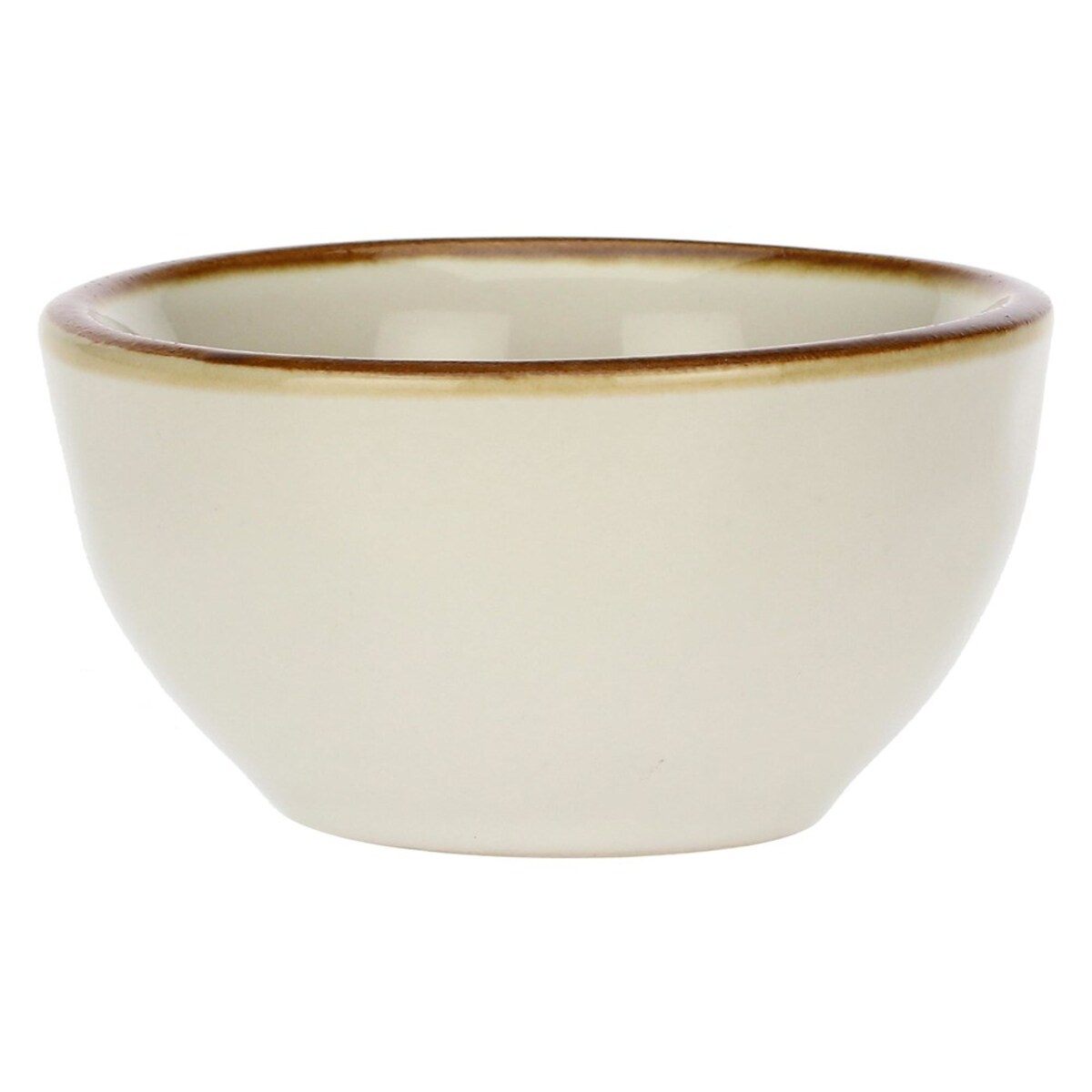 Zestaw 6 okrągłych miseczek Concerto Avorio - Kość słoniowa, 7 cm