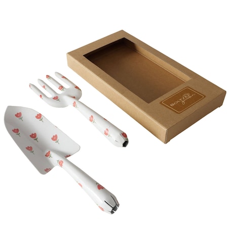 Narzędzia ogrodowe LILLY: miniłopatka i miniwidły, 2 elementy