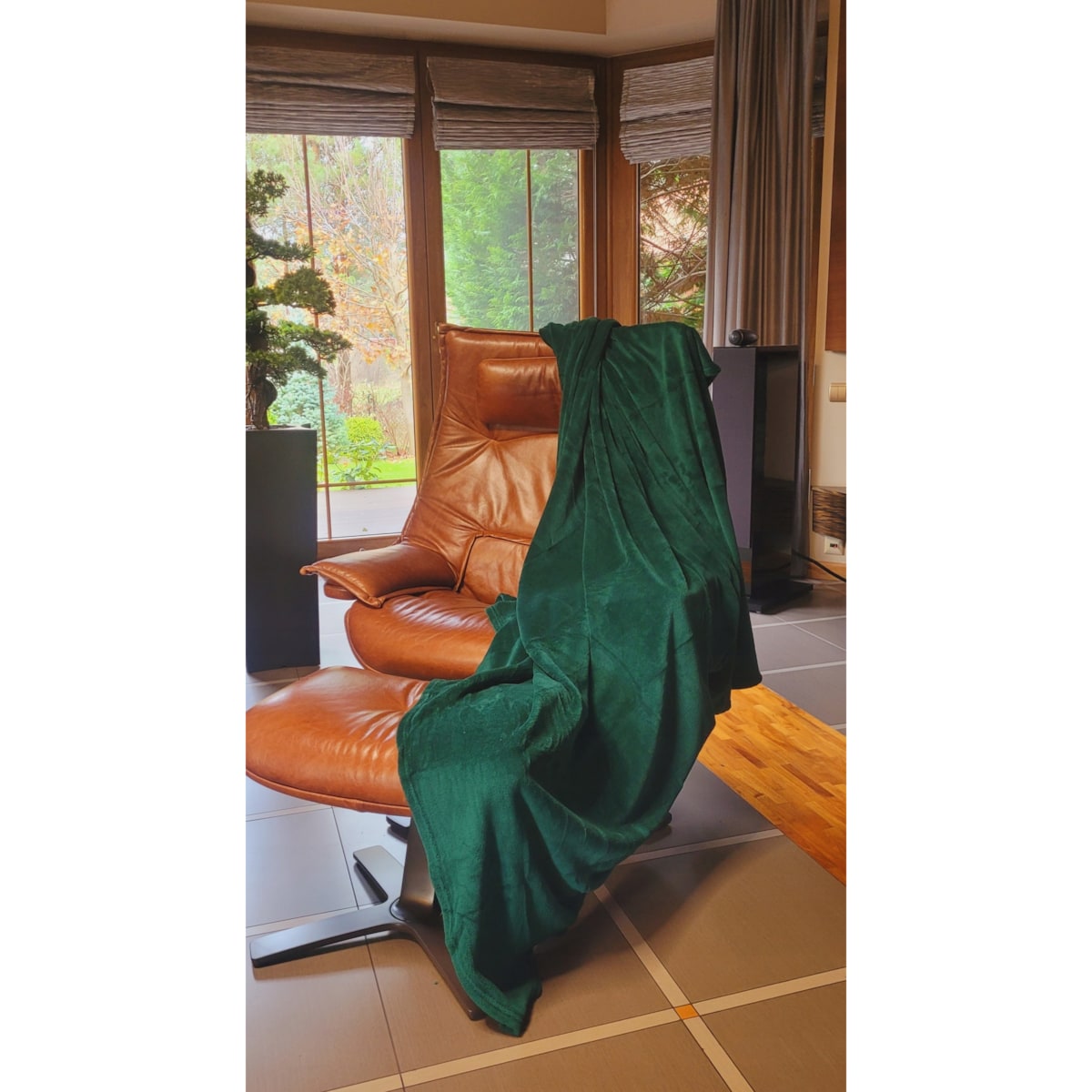 KOC POLAROWY 200x220 cm ZIELONY