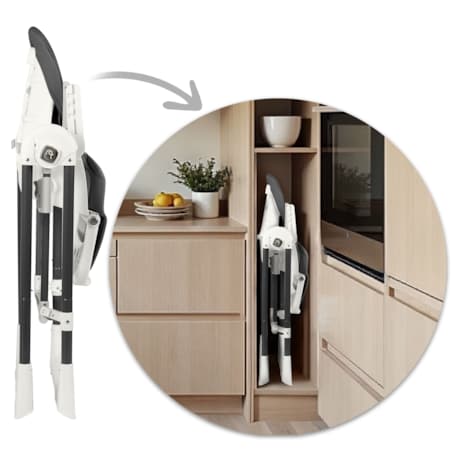 Krzesełko do karmienia z bujaczkiem leżaczkiem 3w1 Nukido