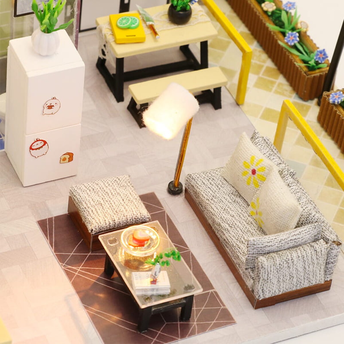 Miniaturowy domek - Skandynawskie życie