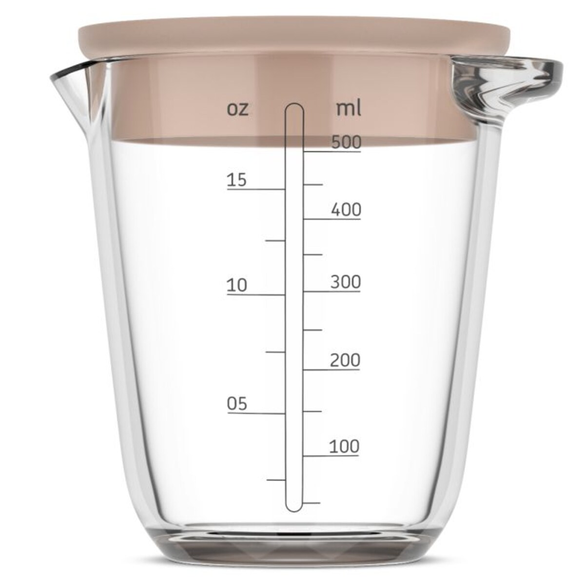 Dzbanek z miarką i pokrywką Chef It 500 ml Chalk 102310531500