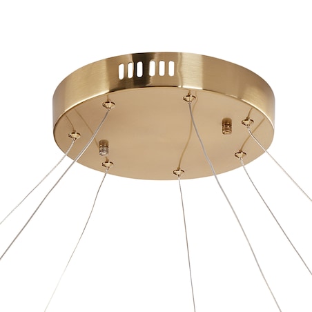 Żyrandol LED PERQUENO Metal Złoty