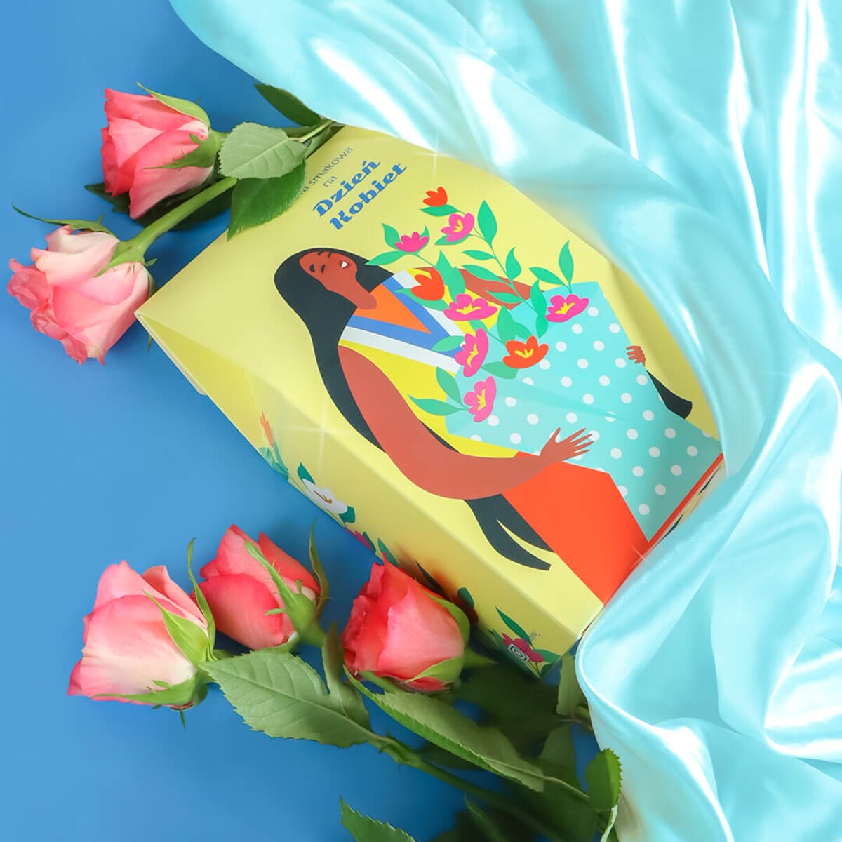 Kawa na Dzień Kobiet - z kawą aromatyzowaną 10 smaków po 10g. Wyjątkowy prezent upominek dla niej mamy siostry koleżanki przyjaciółki dziewczyny kobiety