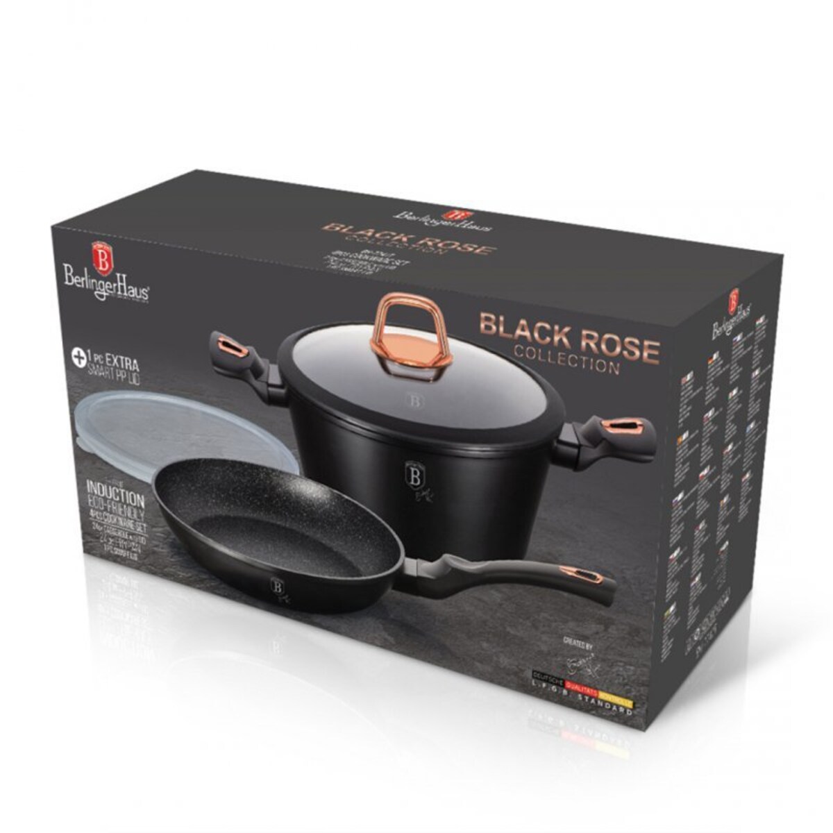 Garnek I Patelnia Berlinger Haus Black Rose