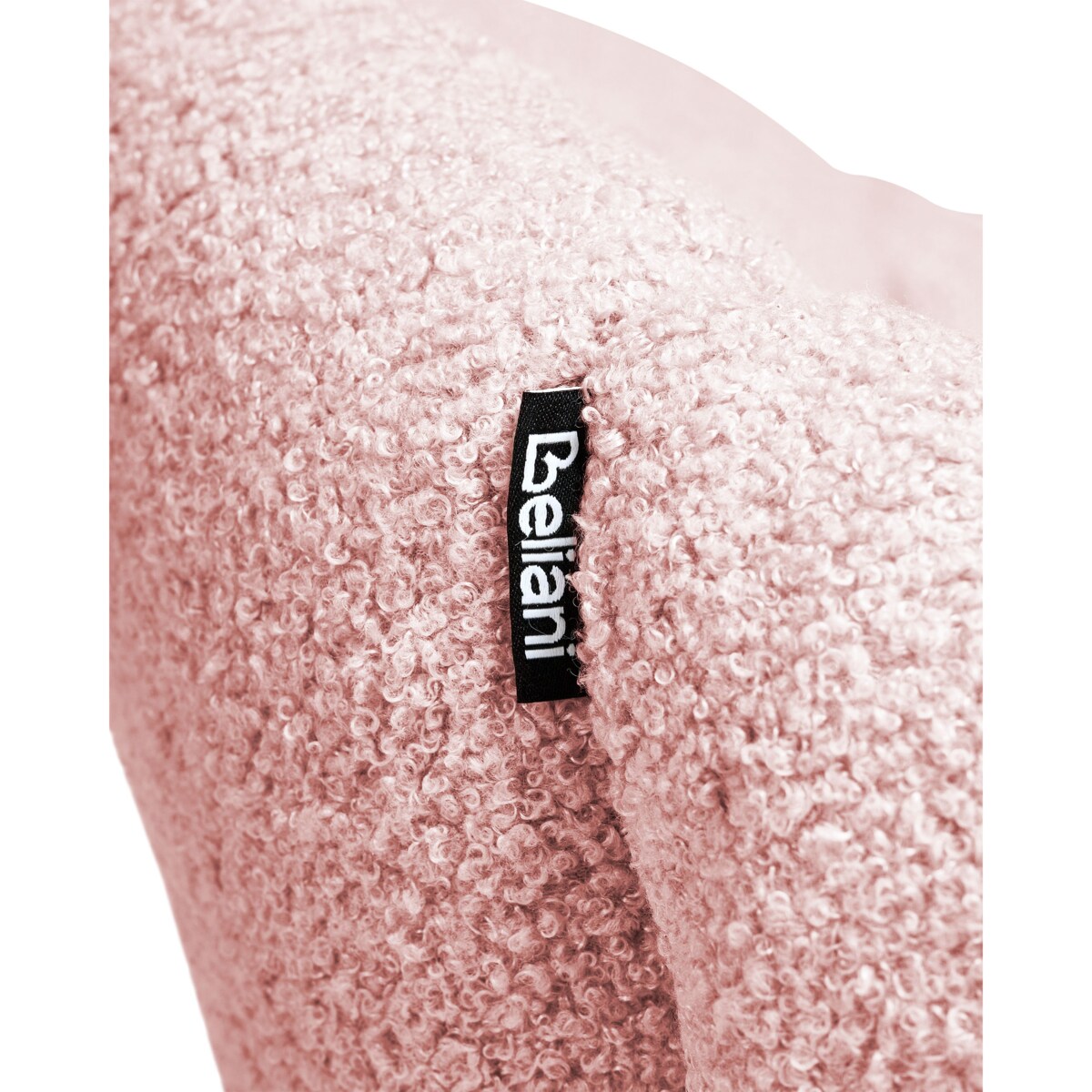 Krzesło obrotowe Obrotowy ANNABELLE Boucle Pastelowy róż