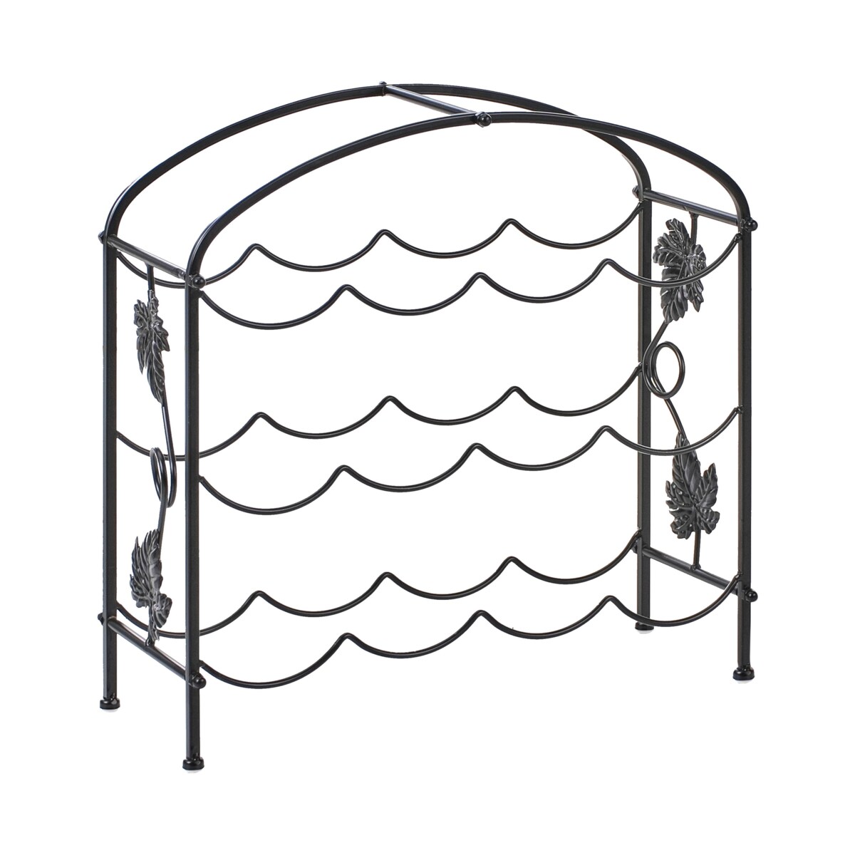 Stojak na wino BUNDORAN Czarny