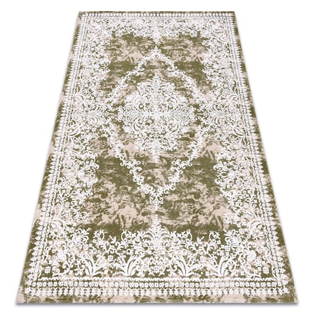 Dywan AKRYL DIZAYN 143 zielony / kość 160x230 cm