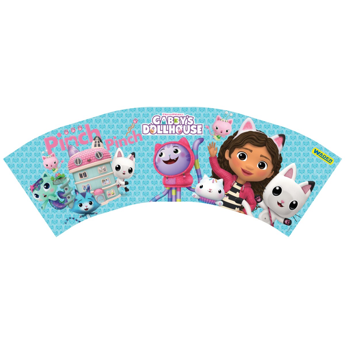 Gabby's Dollhouse komplet do piasku 7 el.