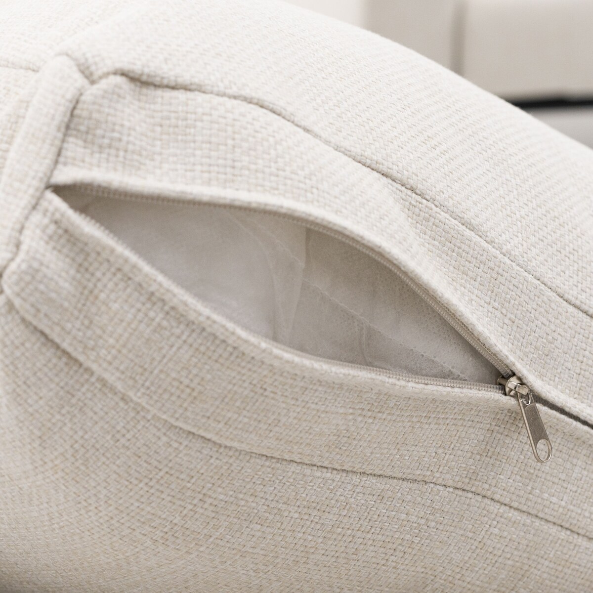 Meble ogrodowe nowoczesne luksusowe aluminiowe MARABELLA beżowo czarne