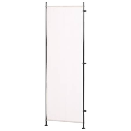 5-panelowy składany parawan pokojowy 270 x 170 cm biały NARNI