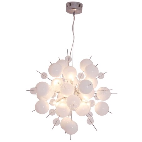 LAMPA wisząca EXPLOSION 7026423 Nave dekoracyjna OPRAWA zwis kulki bubbles bombki białe