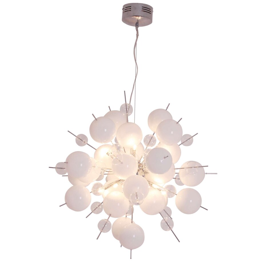 LAMPA wisząca EXPLOSION 7026423 Nave dekoracyjna OPRAWA zwis kulki bubbles bombki białe