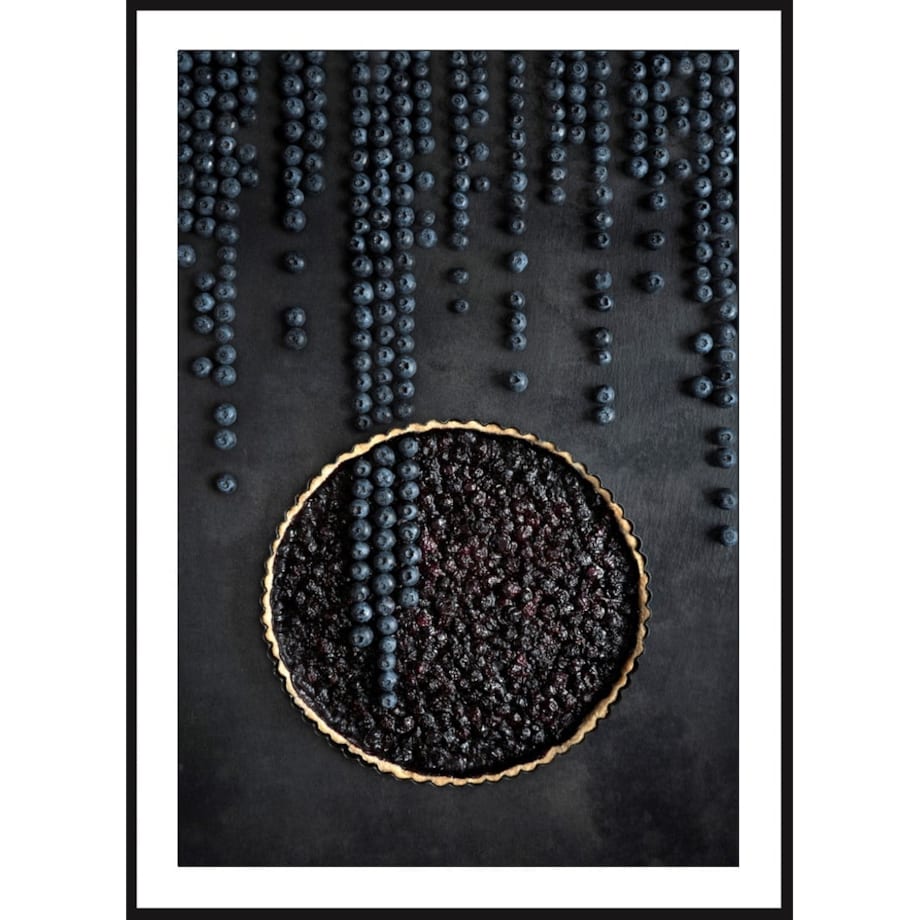 Poster Story, Plakat, Obraz - Tarta Jagodowa, wymiary 70 x 100 cm