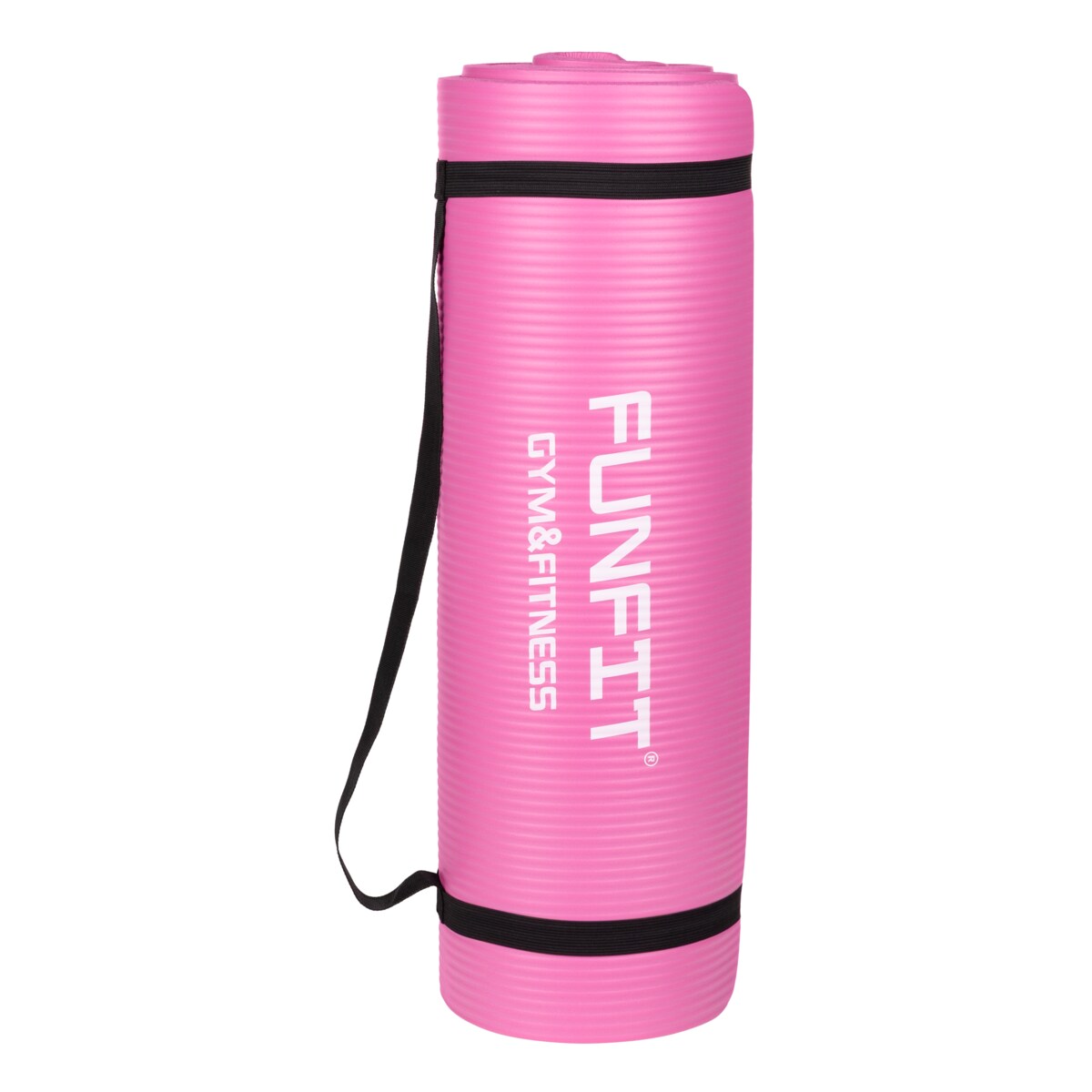 Mata Fitness 183x61 cm do jogi i ćwiczeń FUNFIT różowa