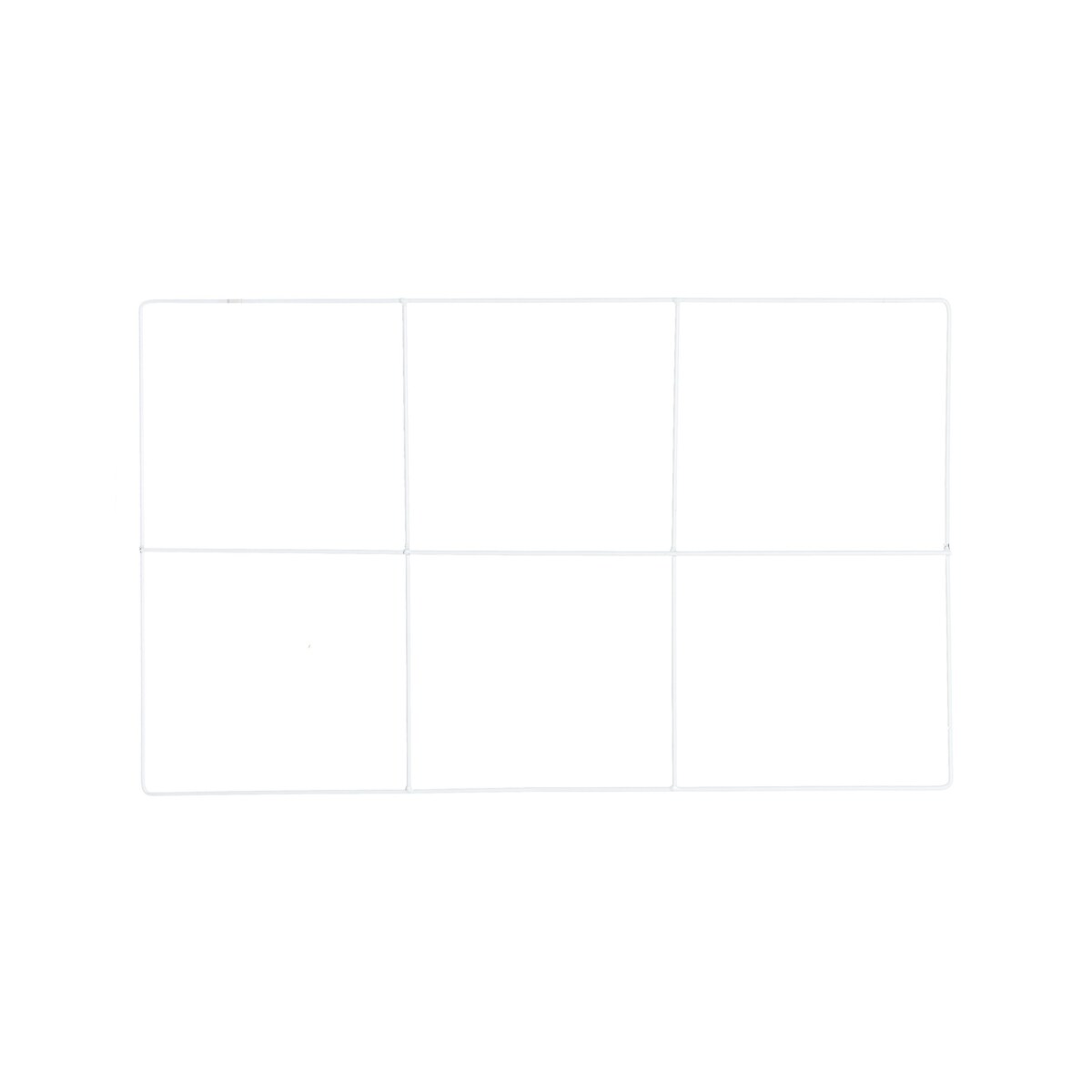 Kosz metalowy z bambusową pokrywą biały MIRISSA