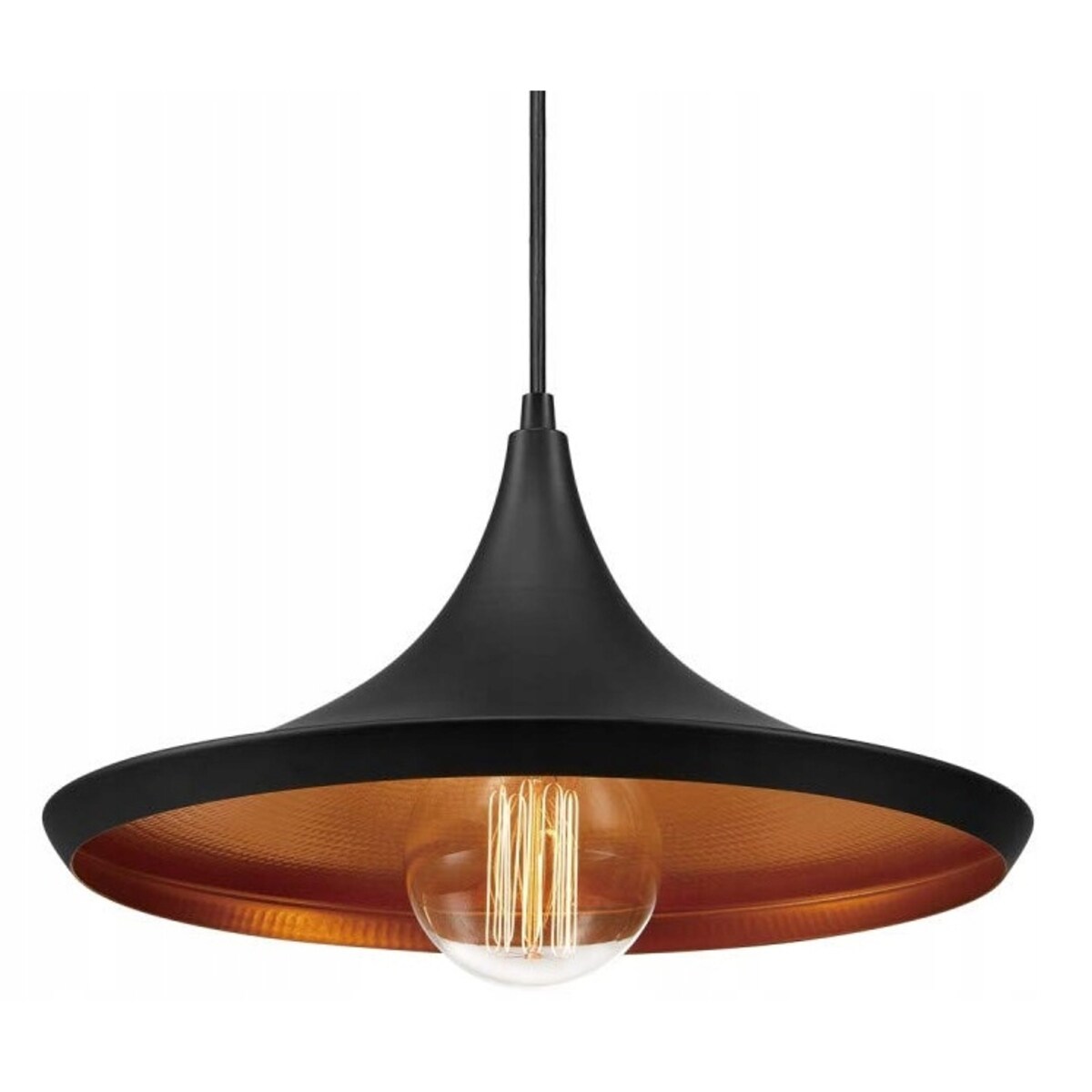 Lampa Wisząca Edison Loft Industrial Costa C Złota