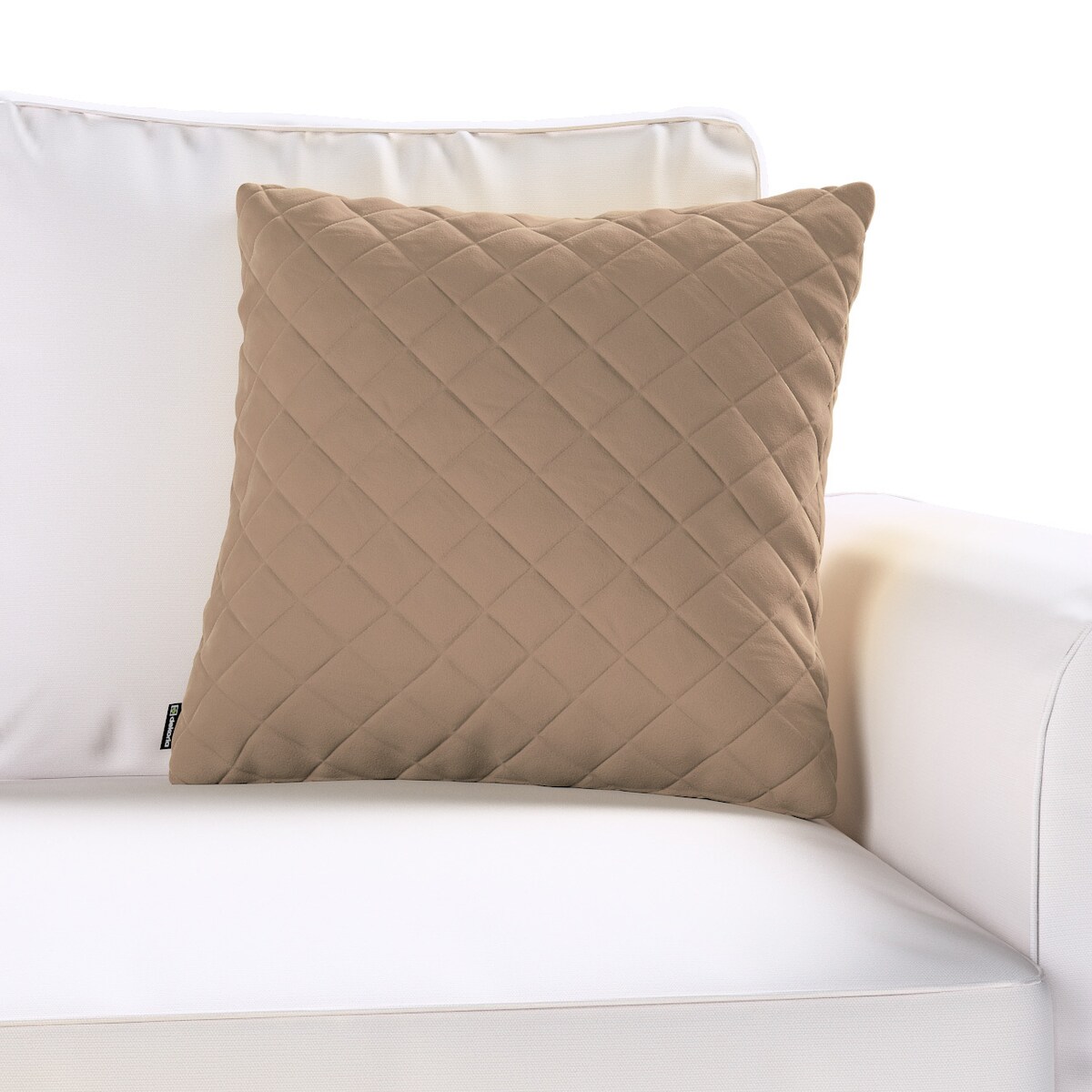 Poszewka Kinga pikowana 43 x 43 cm 43x43 beżowy