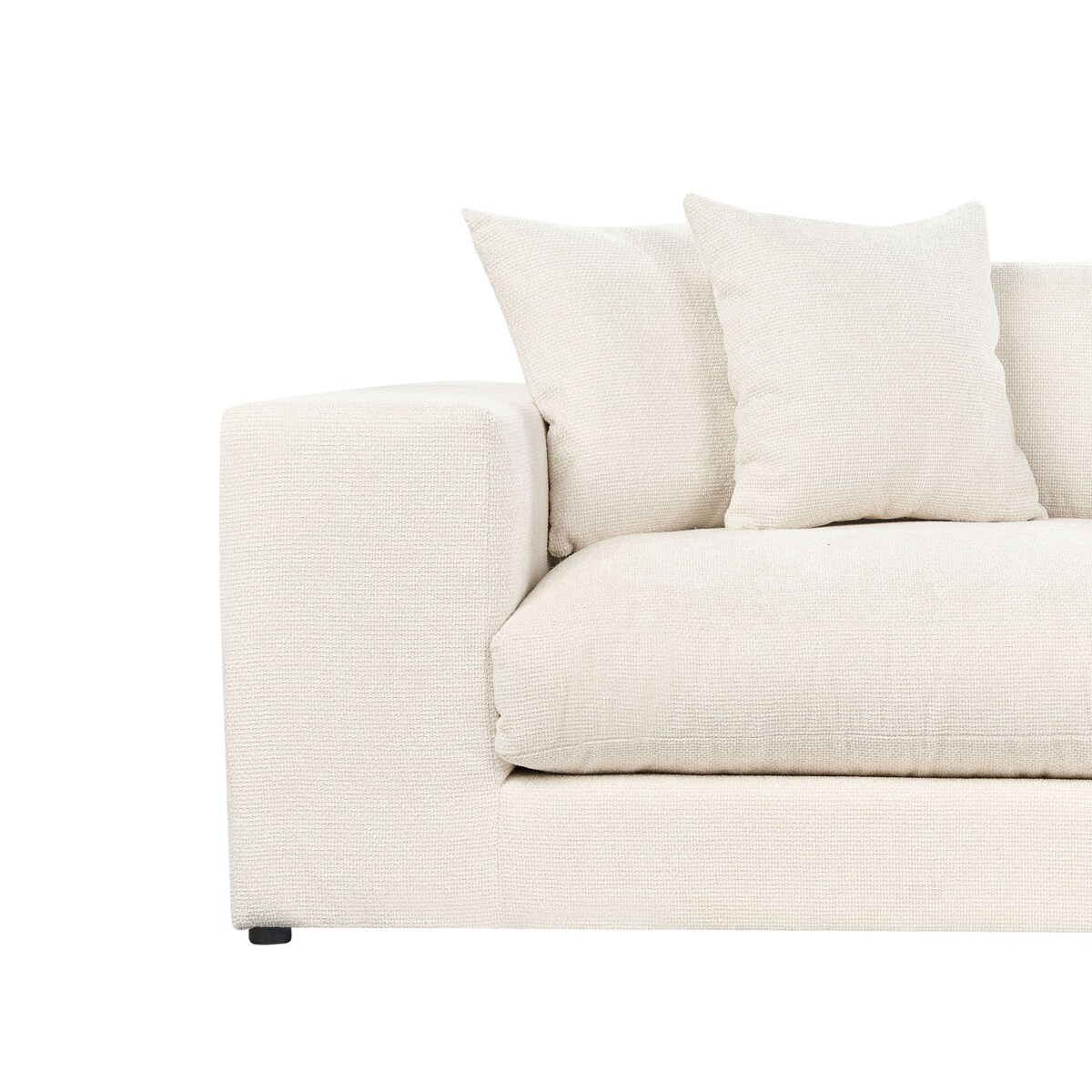 Sofa 3-osobowa biała GLORVIKA II