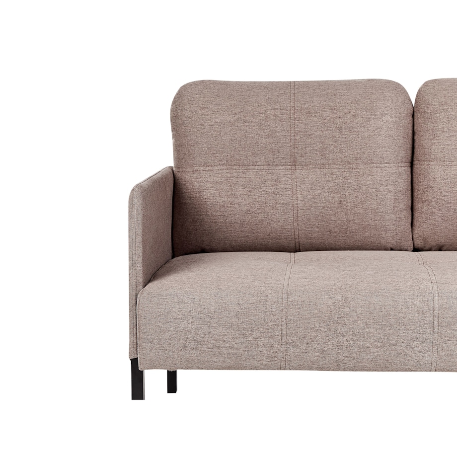 Sofa 2-osobowa brązowa LAHTI