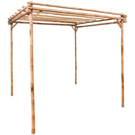vidaXL Pergola bambusowa, 170x170x220 cm
