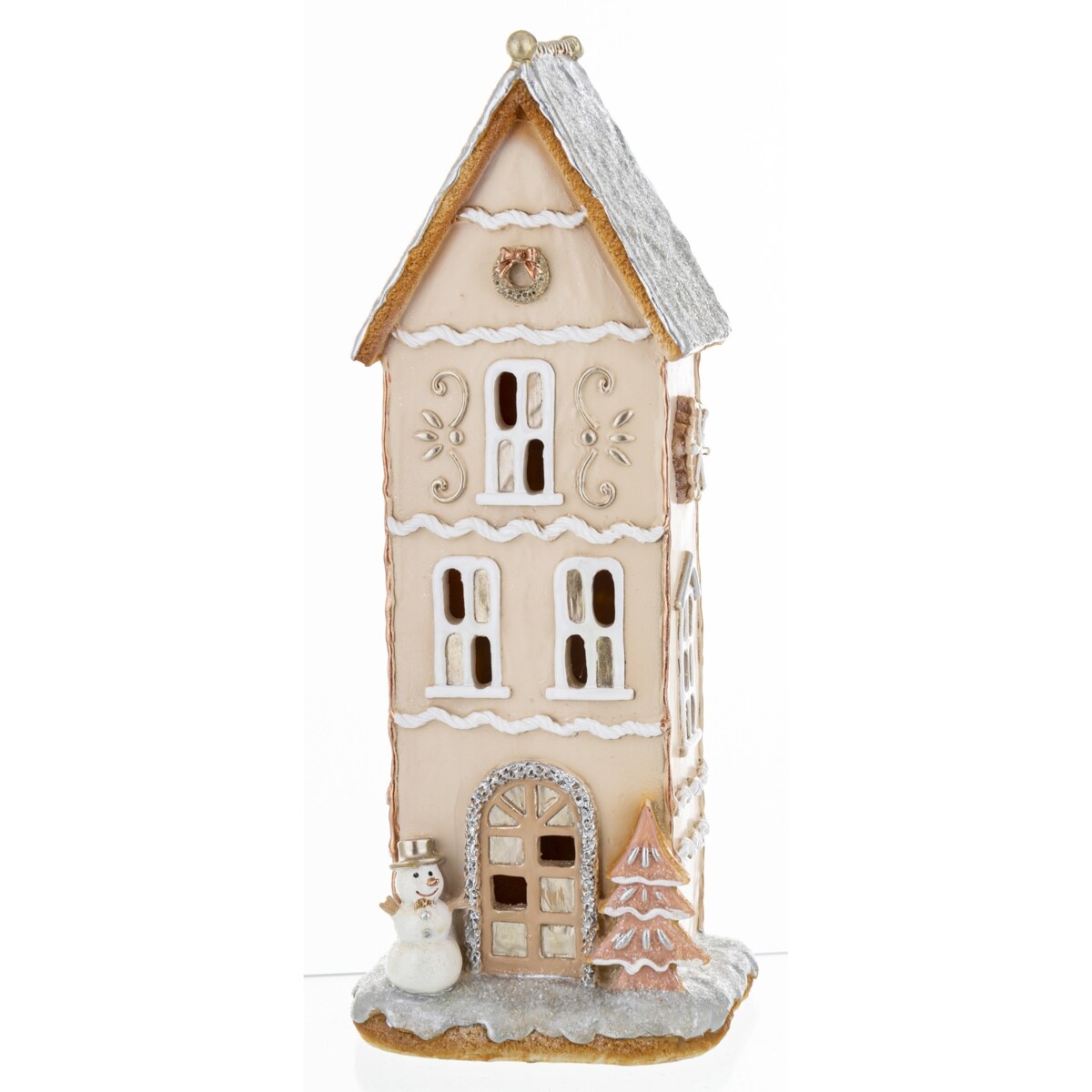 Dekoracja - domek LED piętrowy TALAH33x13 cm