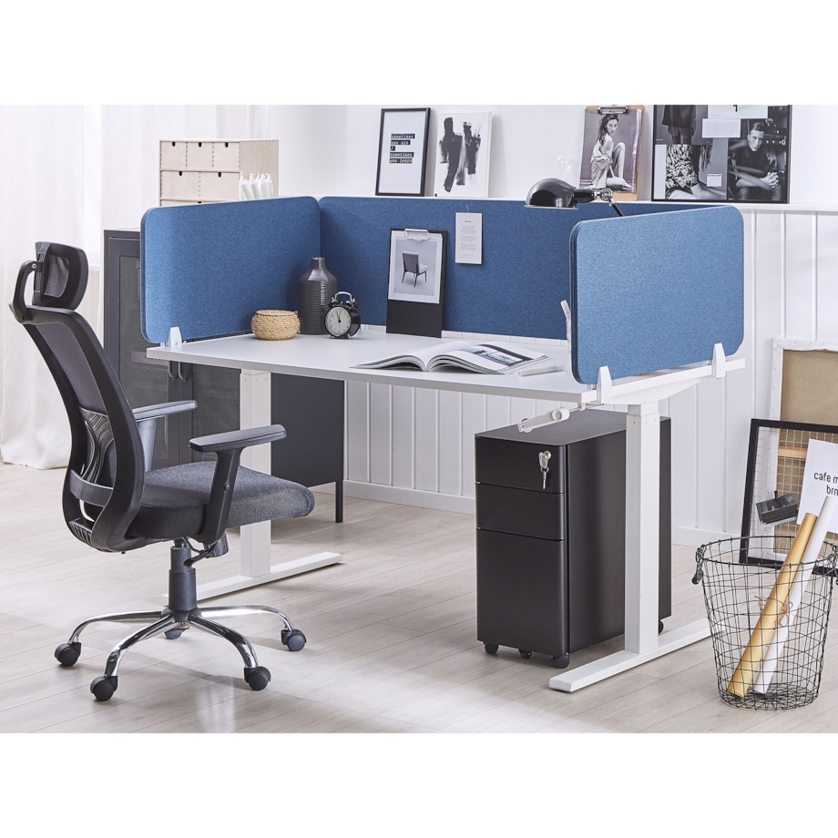 Przegroda biurkowa 80 x 40 cm Różne rozmiary