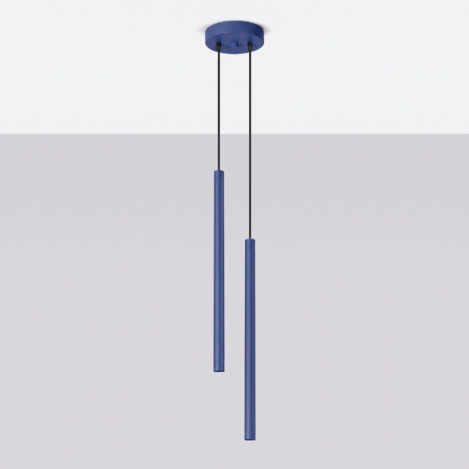Lampa wisząca PASTELO 2 ultramaryna