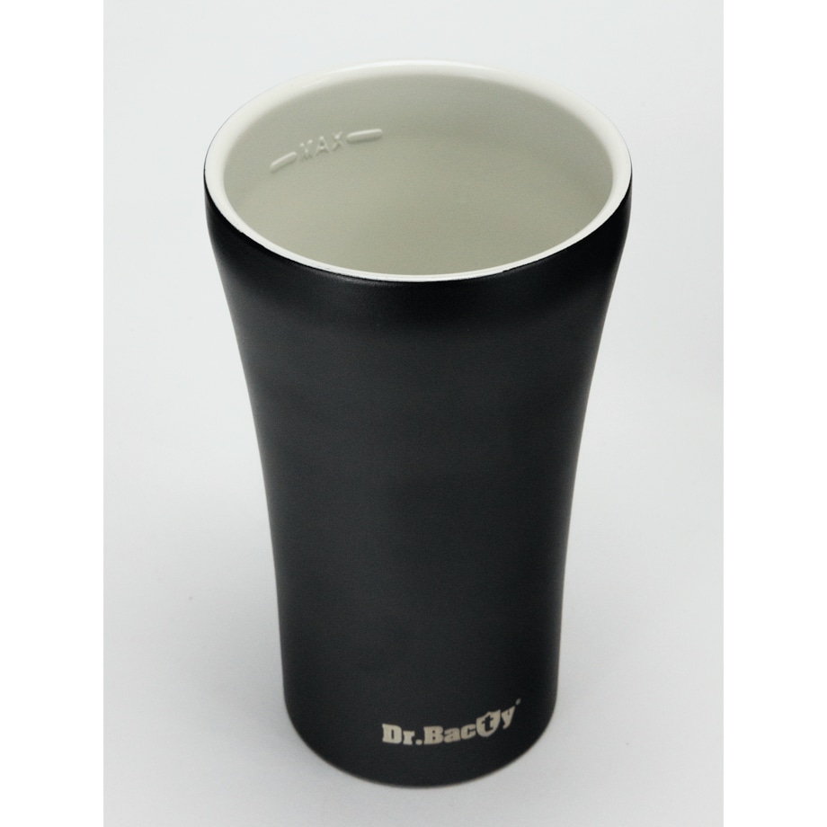 Kubek termiczny na kawę Dr.Bacty Apollo 2.0 - 360 ml - Mt. Everest - Black Matt