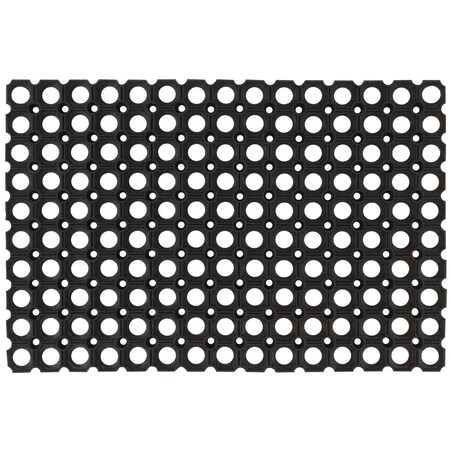 vidaXL Gumowe maty, wycieraczki, 5 szt., 16 mm, 40x60 cm