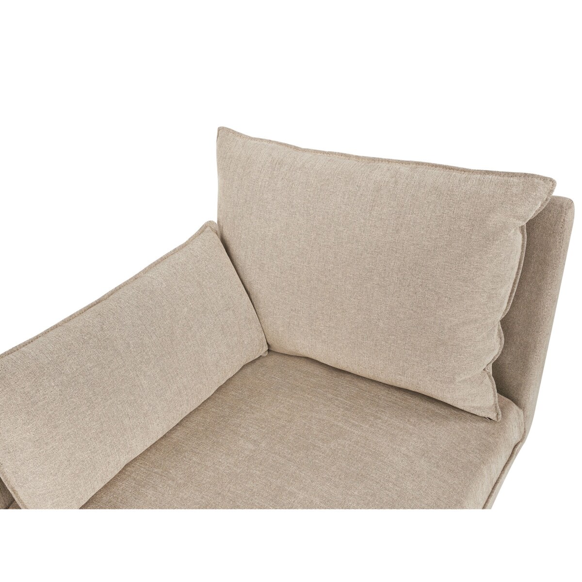 Szezlong prawostronny YERRES Beżowy