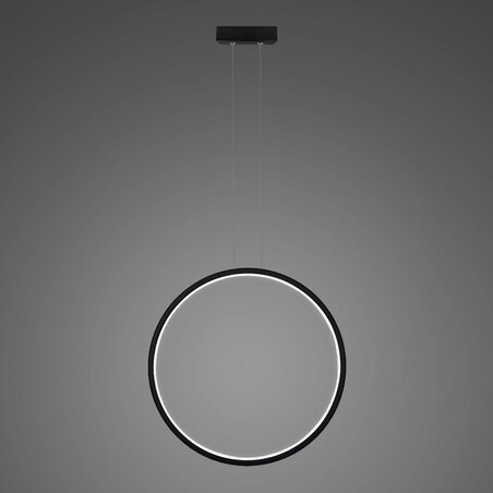 Lampa wisząca Ledowe Okręgi No.1 X 80cm 4k 43W czarny