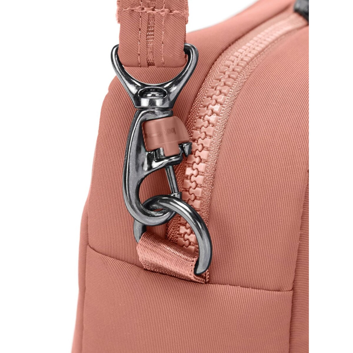 Torebka damska antykradzieżowa Pacsafe Citysafe CX Econyl® - różowy