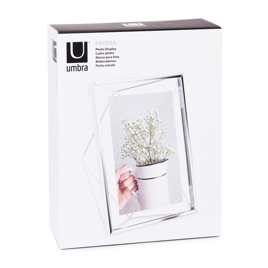 Ramka na zdjęcia 13 x 18 cm chromowana Prisma, Umbra