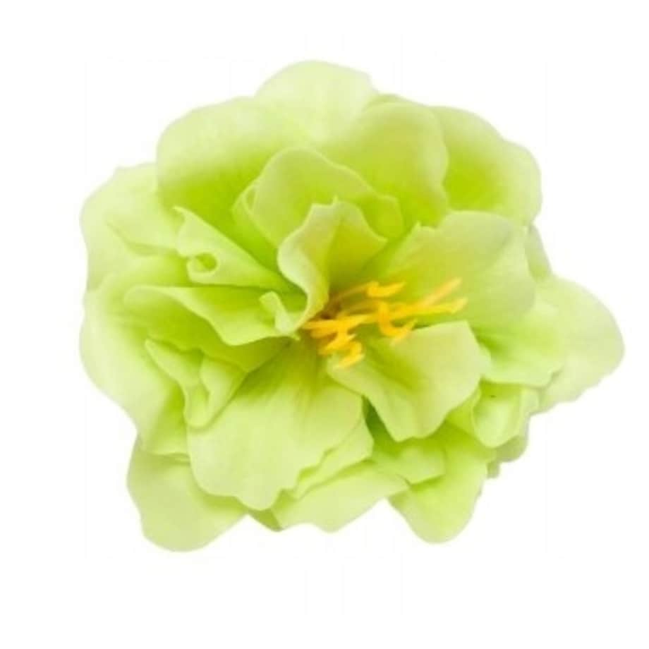 PIWONIA MYDLANA kwiaty z mydła płatki ZIELONA do bukietu box stroik prezent