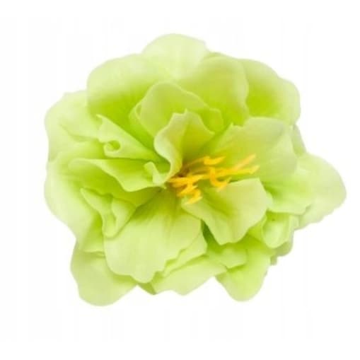 PIWONIA MYDLANA kwiaty z mydła płatki ZIELONA do bukietu box stroik prezent