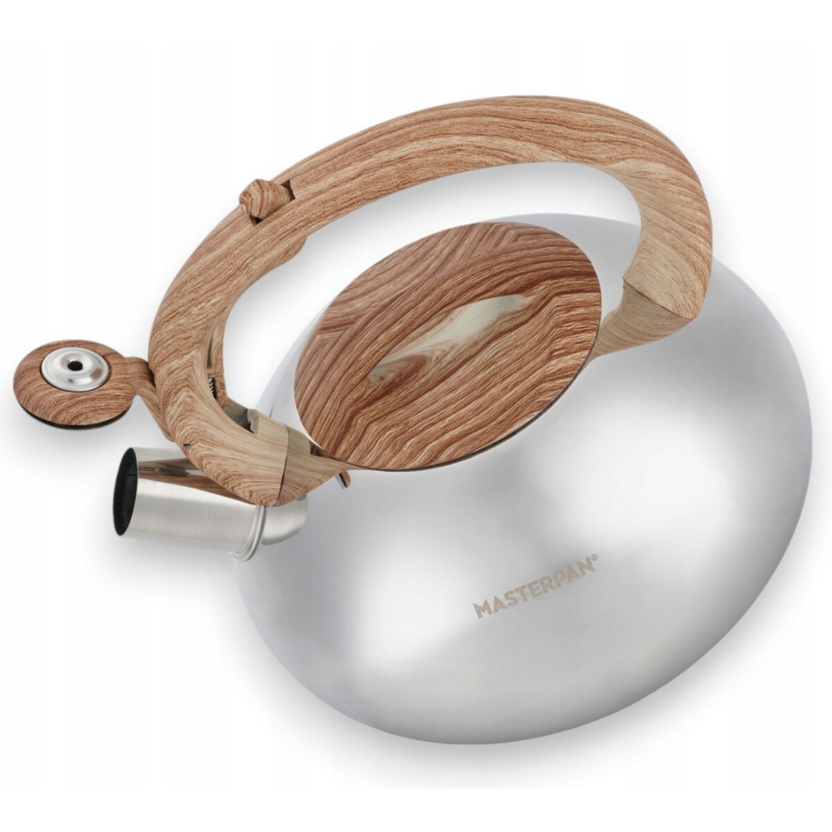 Czajnik Z Gwizdkiem Mały Tradycyjny Stal Nierdzewna 2L Na Indukcję Gaz