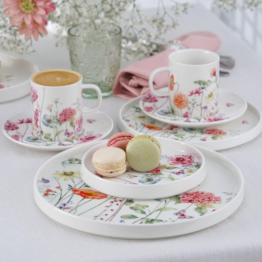 VILLA ITALIA Zestaw szklanek zielonych 270 ml 6 sztuk MERIDA