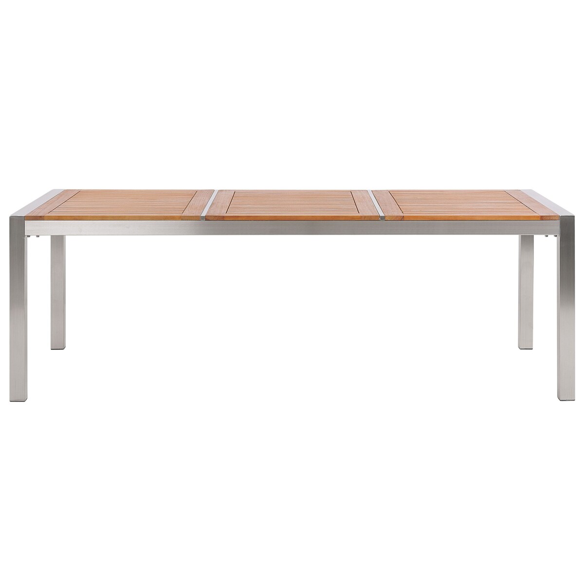 Stół ogrodowy GROSSETO 220 cm 100 cm Drewno eukaliptusowe Brązowy