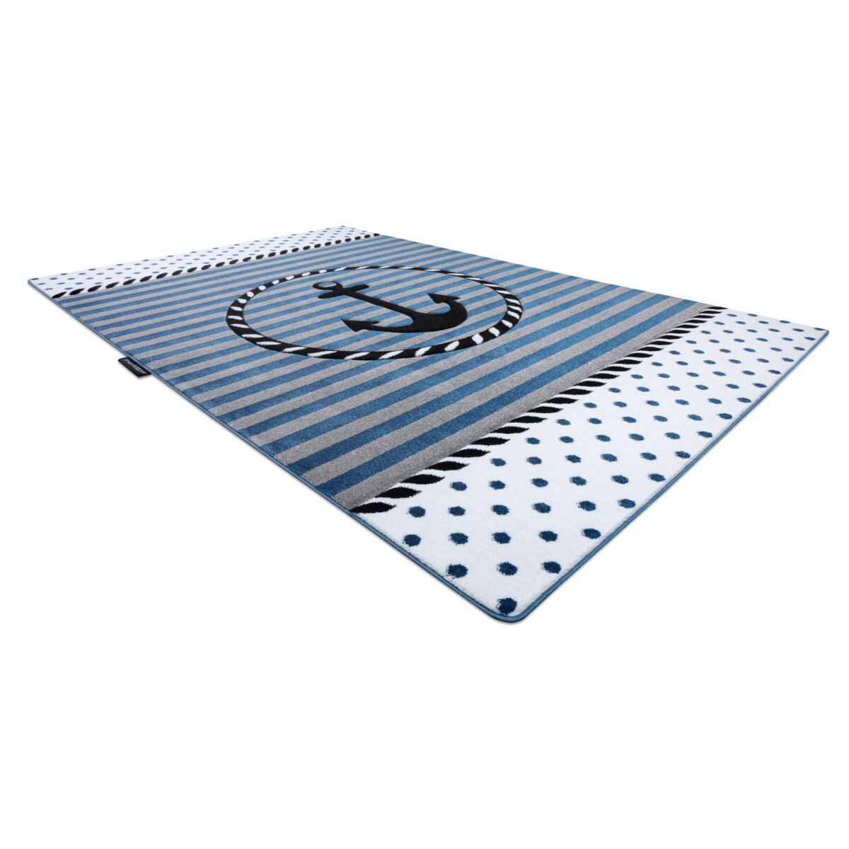 Dywan PETIT MARINE KOTWICA MORZE niebieski 180x270 cm