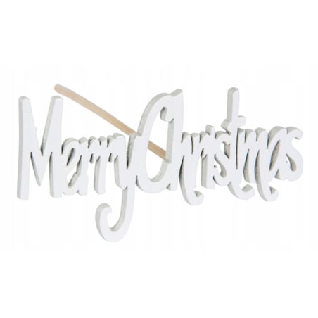 OZDOBA MERRY CHRMISTMAS do doniczki stroików