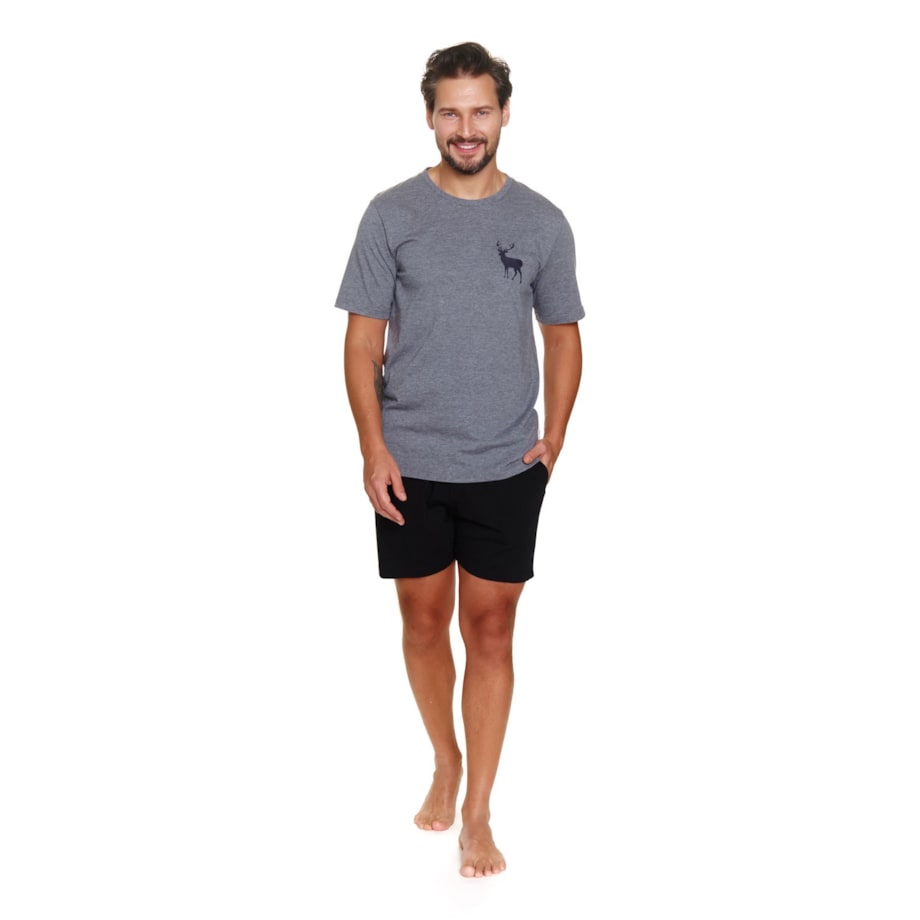 Męska piżama w klasycznym stylu