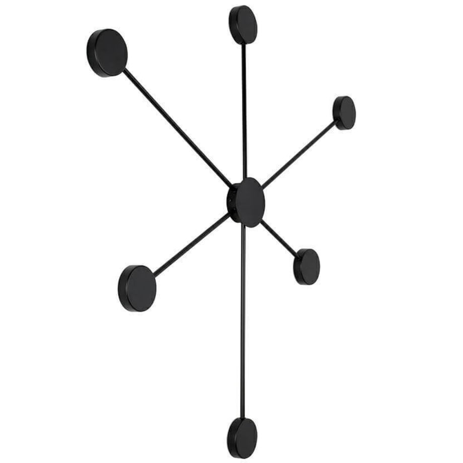 Ścienna lampa sticks SHADOW MSE010100247 Moose molekuły czarne