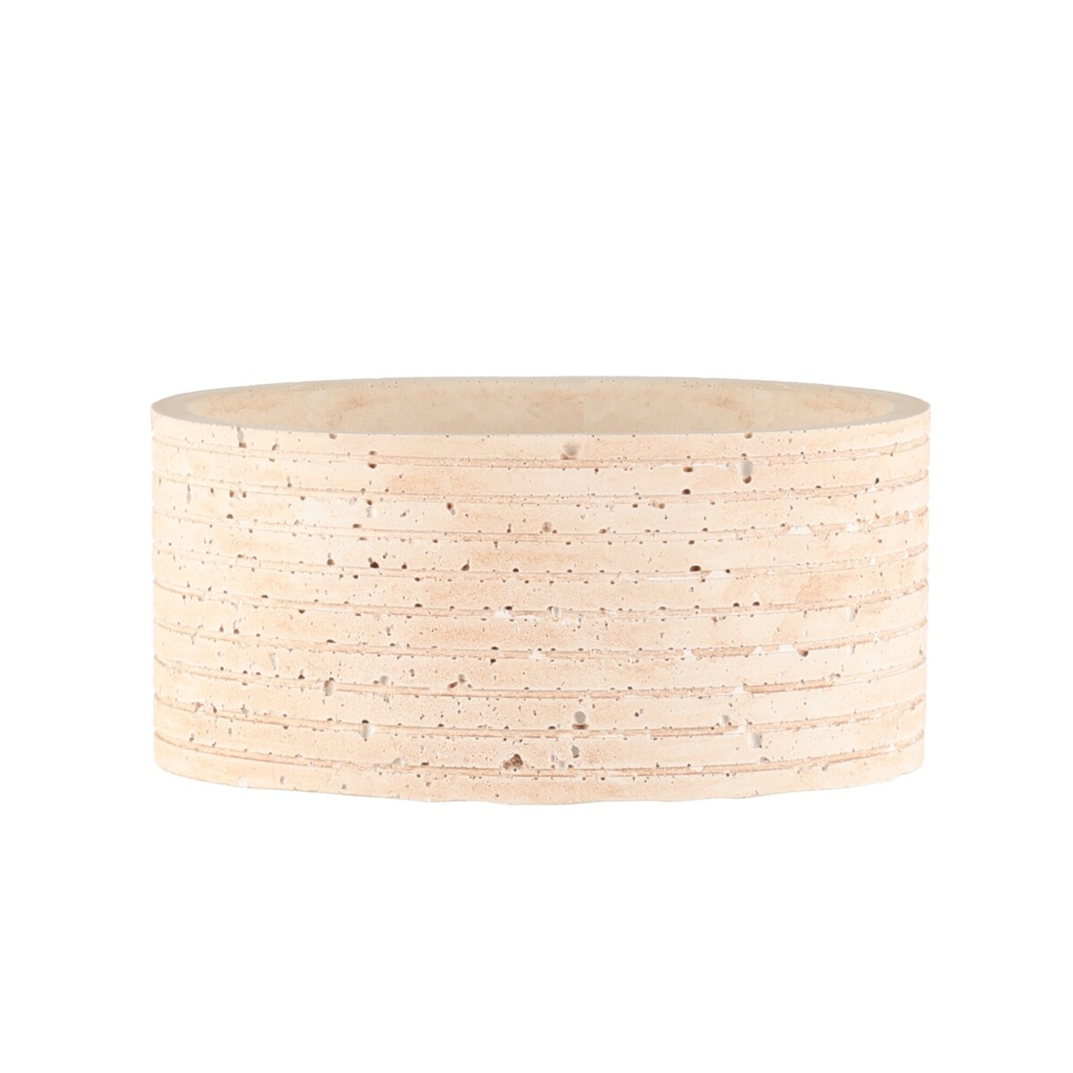 Cementowy pojemnik z wieczkiem ALEX, 13 x 8 cm