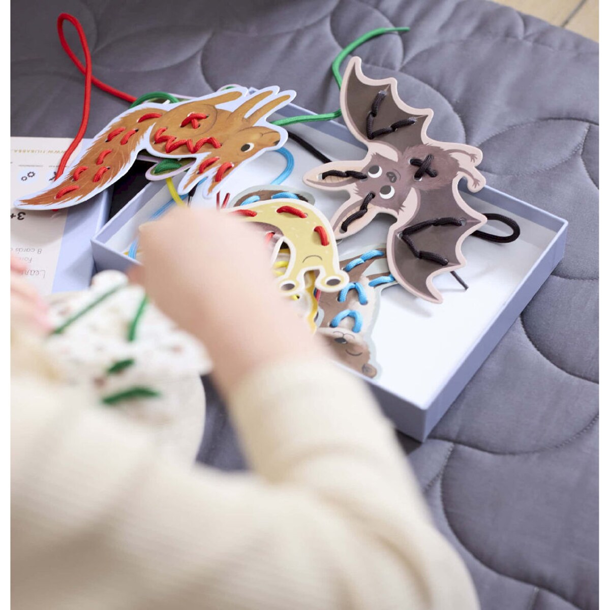 Filibabba Przeplatanka zestaw do nauki szycia Forest friends