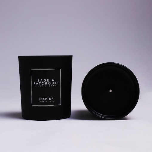 Świeca zapachowa Black Sage & Patchouli, 390 g, INSPIRA