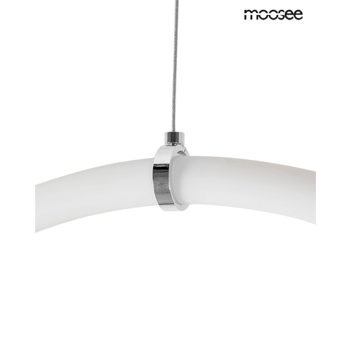 MOOSEE lampa wisząca LASSO 400 Smart srebrna